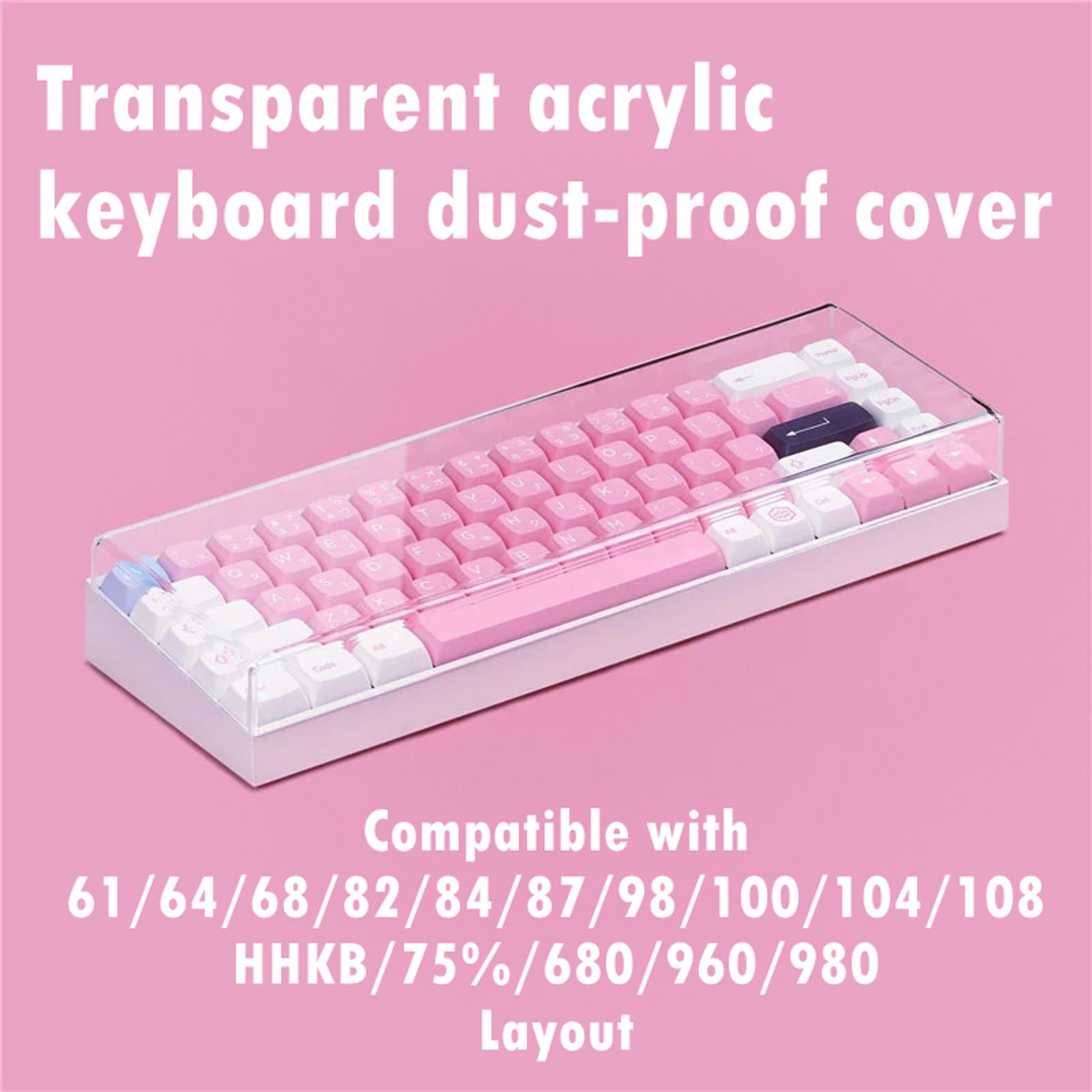 Gaming Accessories Aesthetic - Custodia antipolvere per tastiera da 108