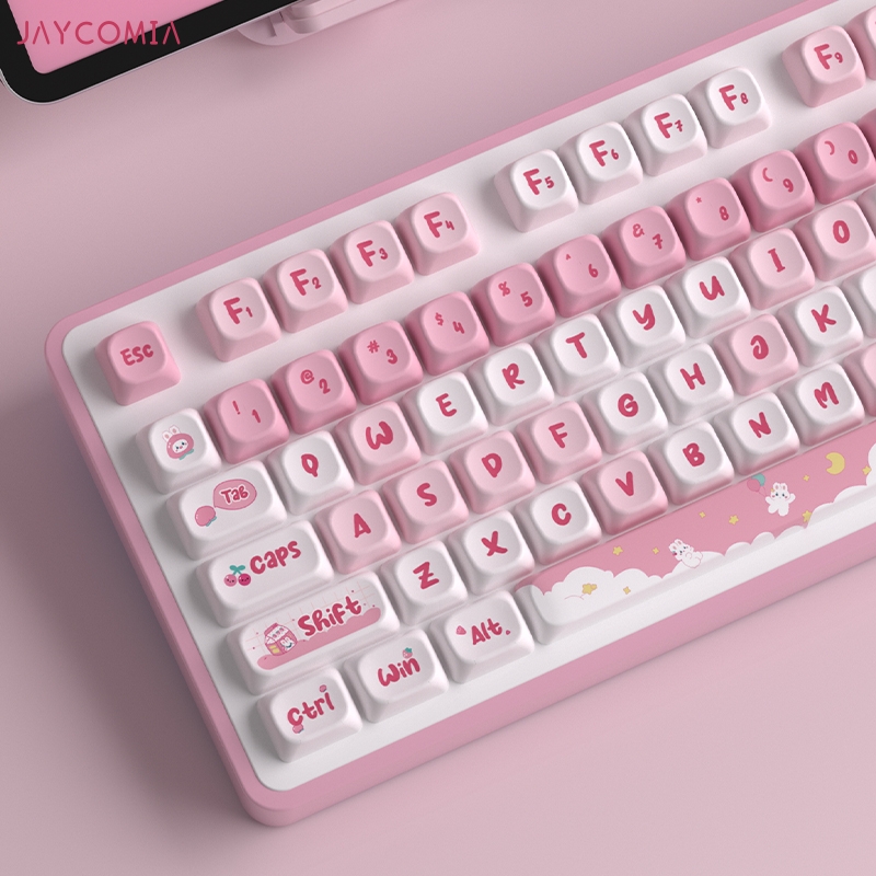 Gaming Accessories Aesthetic - MOA Carino Copritasti PBT Dye Sub