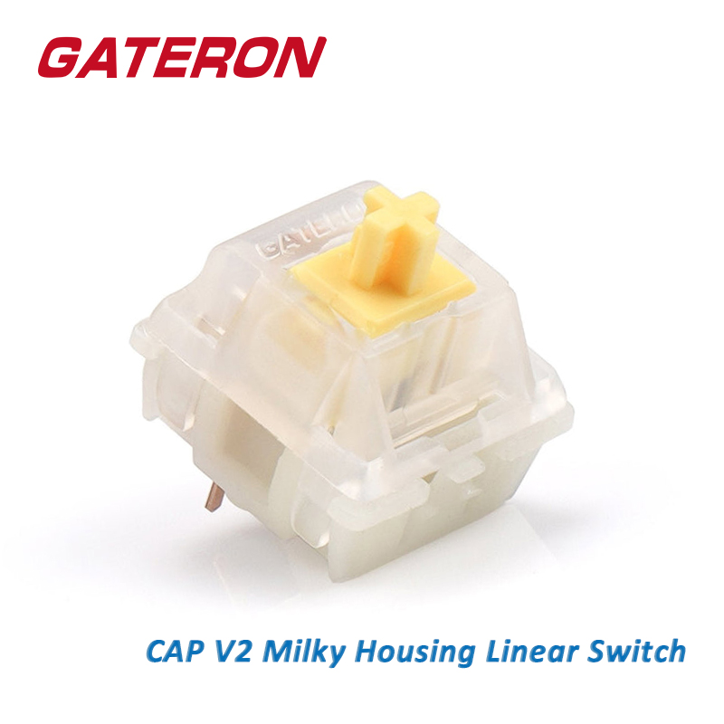 GATERON CAP Milky Yellow Linea - Gaming Accessories Aesthetic recensione e prezzo