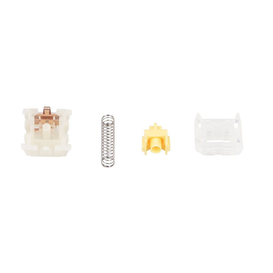 GATERON CAP Milky Yellow Linea - Gaming Accessories Aesthetic recensione e prezzo