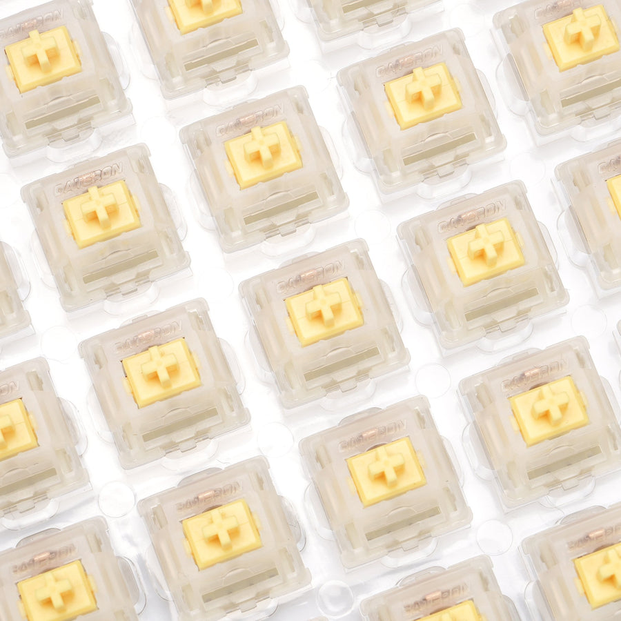 GATERON CAP Milky Yellow Linea - Gaming Accessories Aesthetic recensione e prezzo